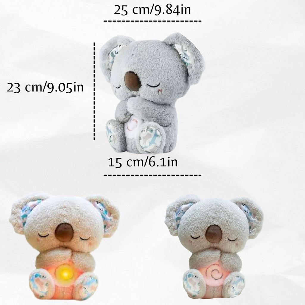 Koala Peluche Gigante Realista que Respira | Amigo Relajante para Niños y Adultos | Suave y Confortable | Sin Control